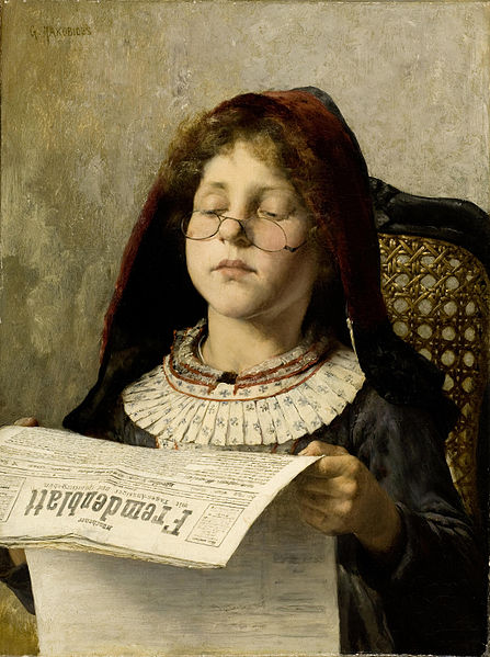 Girl reading